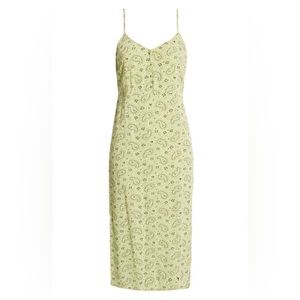 Nordstrom Bandana Print Green Dress